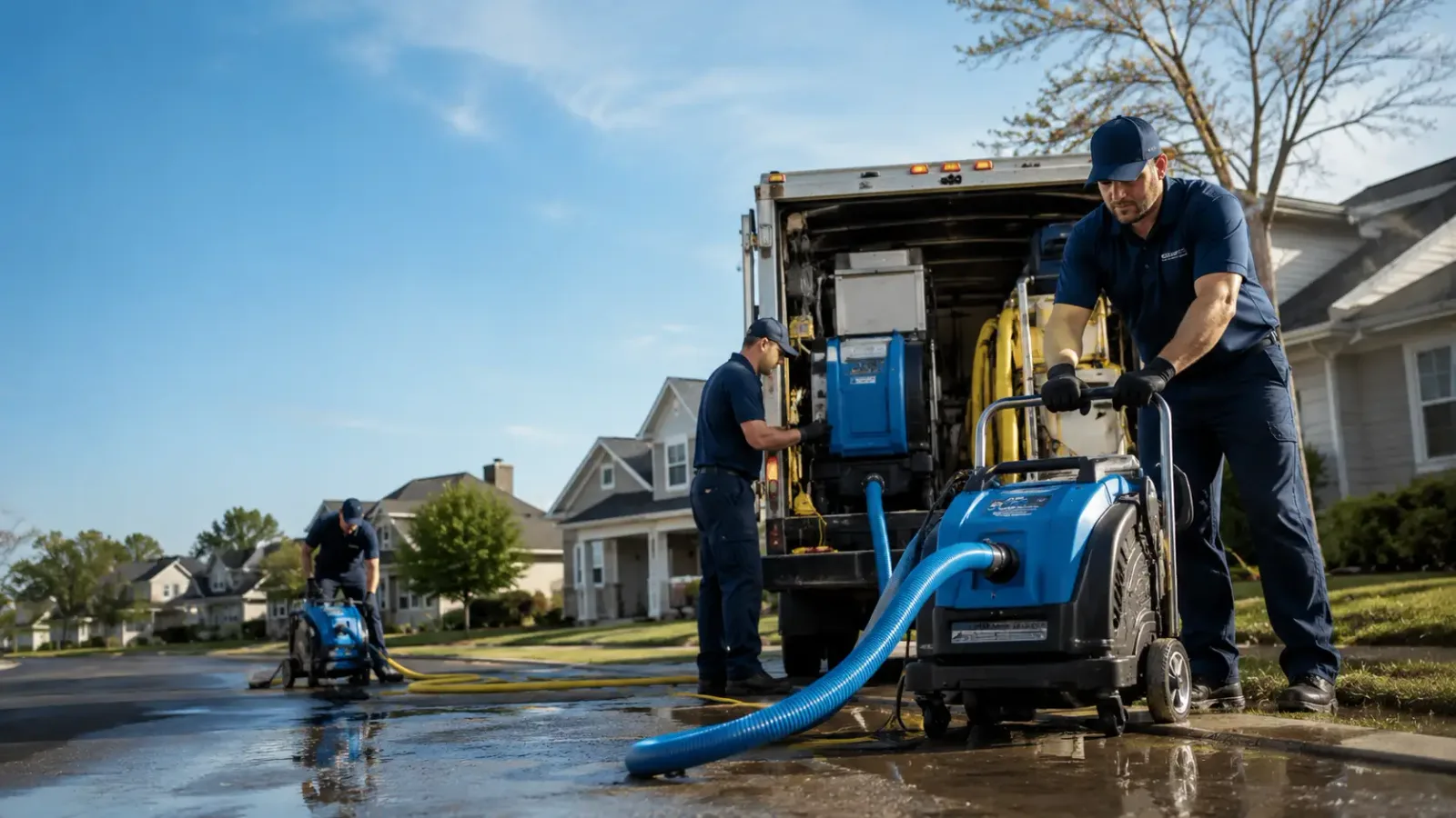 Flood Damage Cleanup in Bell City, LA